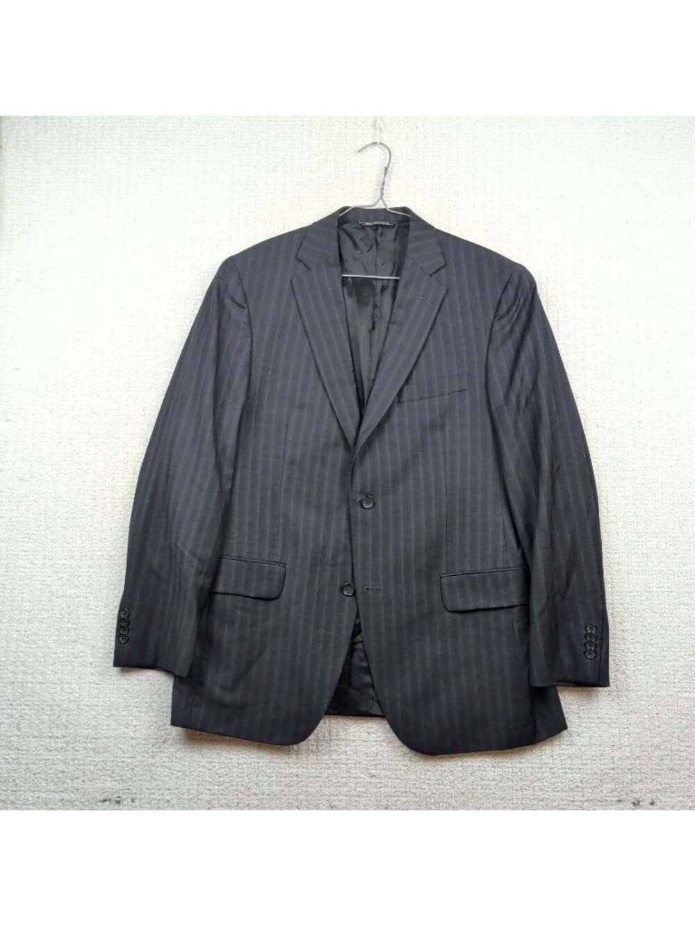 Jack Victor x Ermenegildo Zegna Sport Coat Men 40R Pinstripe Two Button Wool